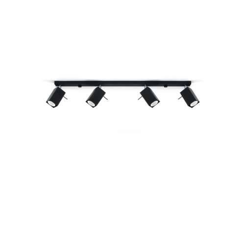 Stropna lampa MERIDA 4L crna Cijena