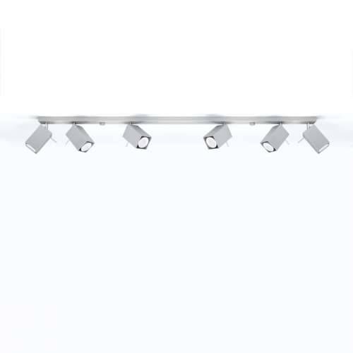 Stropna lampa MERIDA 6L siva Cijena