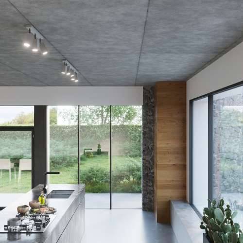Stropna lampa MERIDA 6L siva Cijena