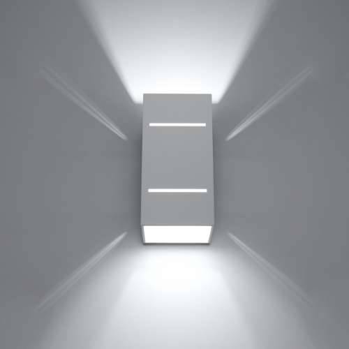 Zidna lampa BLOCCO bijela Cijena