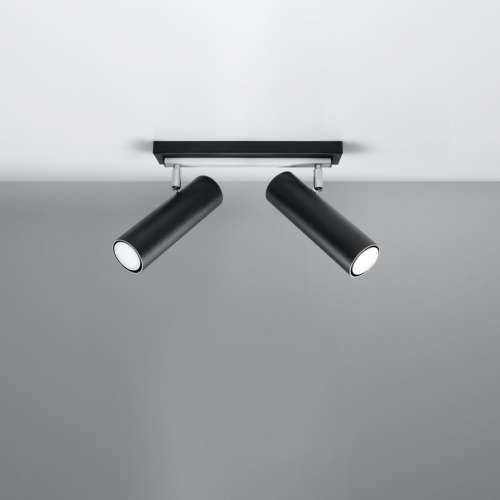 Stropna lampa DIREZIONE 2 crna Cijena
