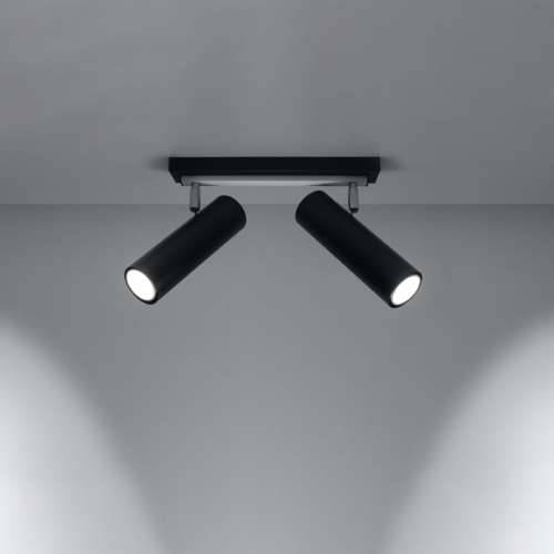 Stropna lampa DIREZIONE 2 crna Cijena