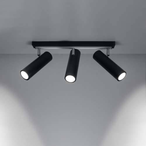 Stropna lampa DIREZIONE 3 crna Cijena