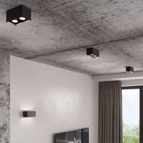 Zidna lampa QUAD MAXI siva Cijena
