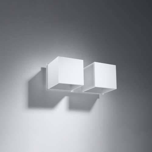 Zidna lampa QUAD 2 bijela Cijena