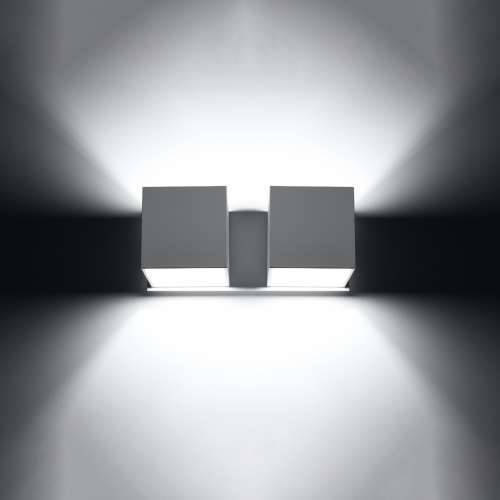 Zidna lampa QUAD 2 bijela Cijena