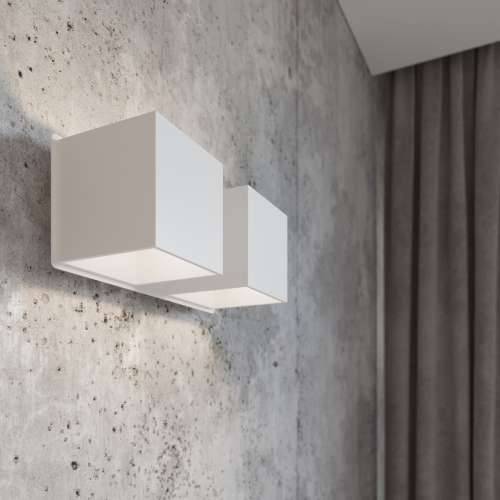 Zidna lampa QUAD 2 bijela Cijena