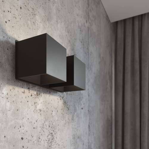 Zidna lampa QUAD 2 crna Cijena