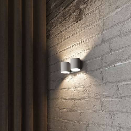 Zidna lampa ORBIS 2 siva Cijena