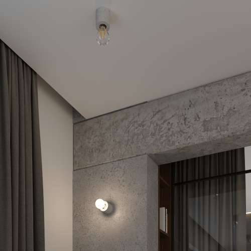 Stropna lampa SALGADO beton Cijena