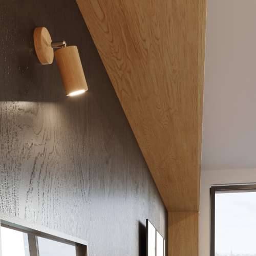 Stropna lampa BERG 2 prirodno drvo Cijena