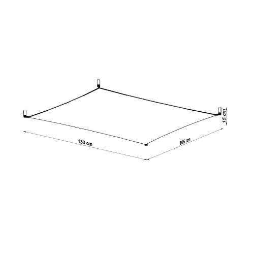 Stropna lampa LUNA 3 bijela Cijena