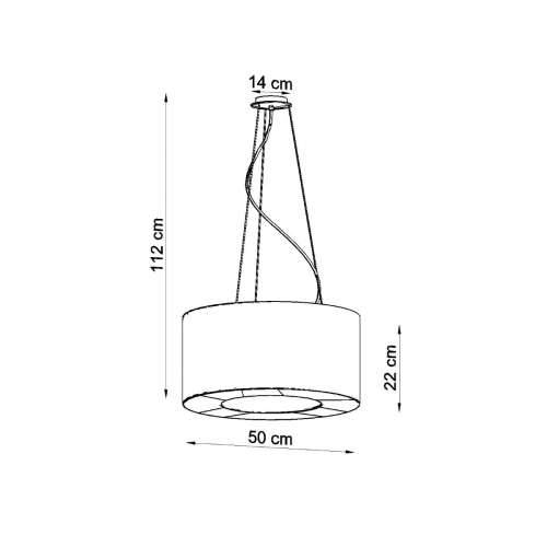 Luster SATURNO 50 crni Cijena