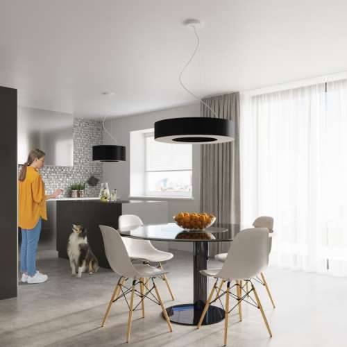 Luster SATURNO SLIM 70 crni Cijena