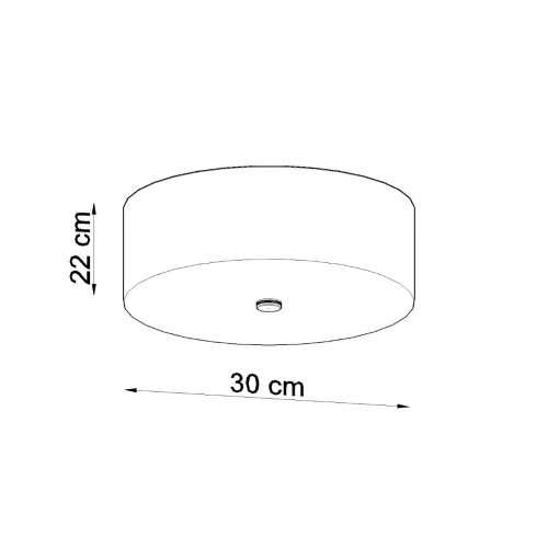 Stropna lampa SKALA 30 bijela Cijena