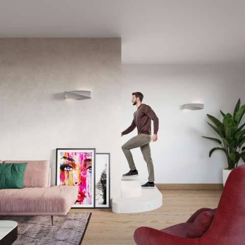 Zidna lampa keramika SIGMA siva Cijena