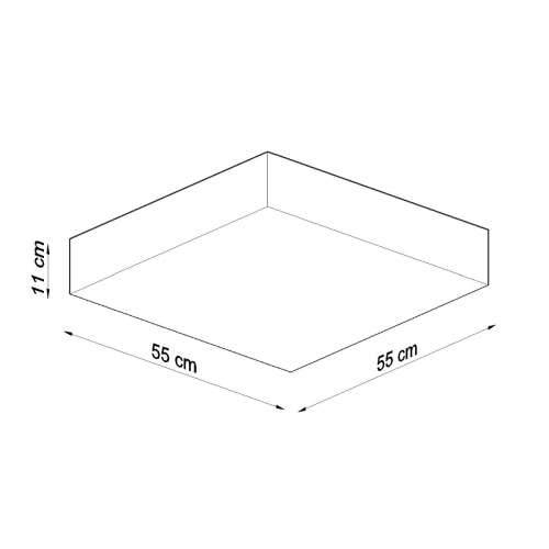 Stropna lampa HORUS 45 bijela Cijena