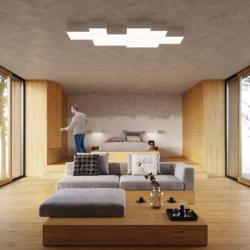 Stropna lampa HORUS 45 bijela Cijena