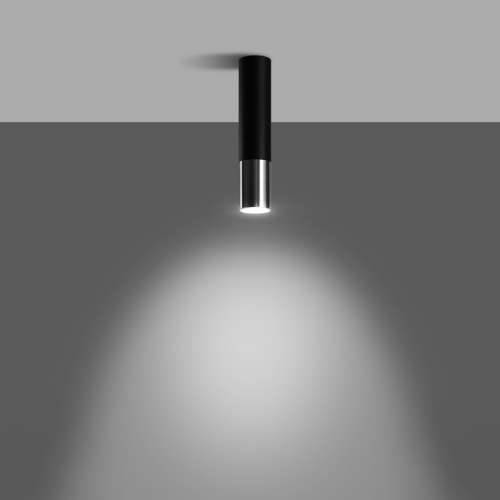Stropna lampa LOOPEZ crna/krom Cijena