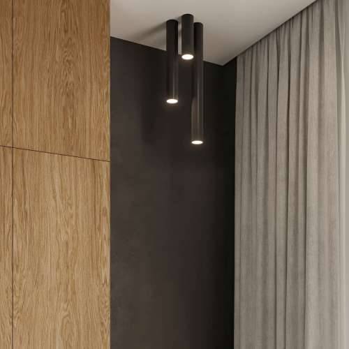 Stropna lampa LAGOS 60 crna Cijena