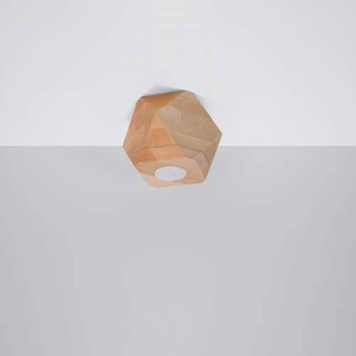 Stropna lampa WOODY 1 prirodno drvo Cijena