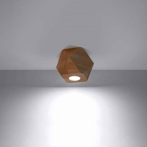 Stropna lampa WOODY 1 prirodno drvo Cijena