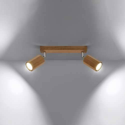 Stropna lampa ZEKE 2 hrast Cijena