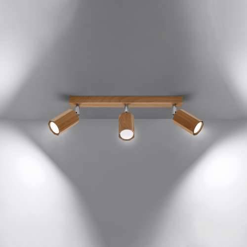 Stropna lampa ZEKE 3 hrast Cijena