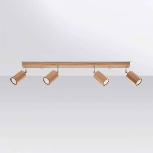 Stropna lampa ZEKE 4 hrast Cijena