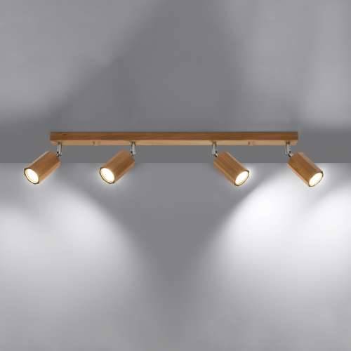 Stropna lampa ZEKE 4 hrast Cijena