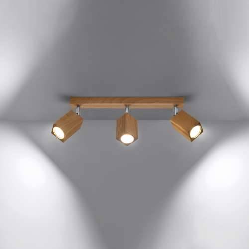 Stropna lampa KEKE 3 hrast Cijena