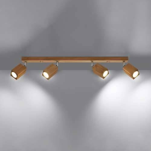 Stropna lampa KEKE 4 hrast Cijena