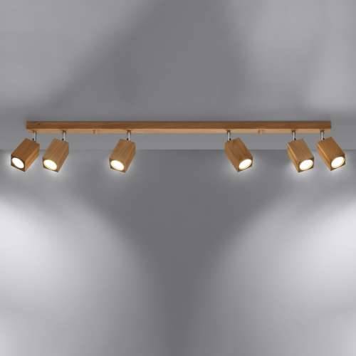 Stropna lampa KEKE 6 hrast Cijena