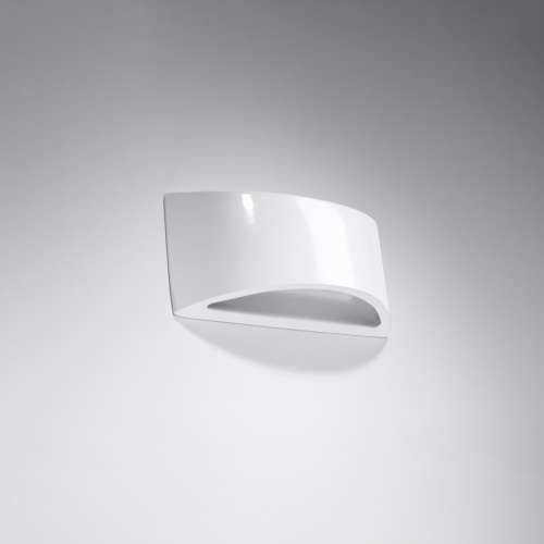 Lakirana zidna lampa VIXEN bijeli sjaj Cijena