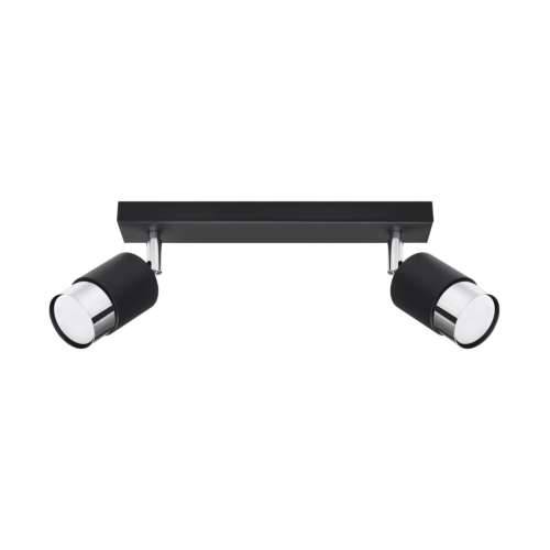 Stropna lampa NERO 2 crna/krom Cijena