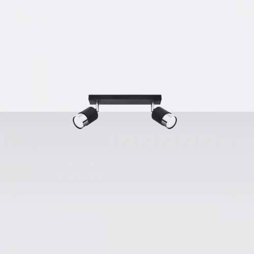 Stropna lampa NERO 2 crna/krom Cijena