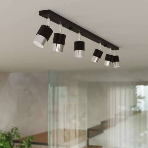 Stropna lampa NERO 3 crna/krom Cijena