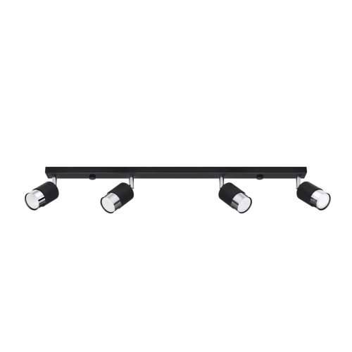 Stropna lampa NERO 4 crna/krom Cijena