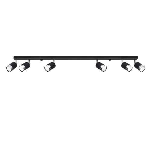 Stropna lampa NERO 6 crna/krom Cijena