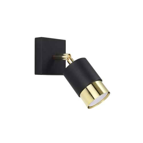 Zidna lampa NERO crno/zlatna Cijena