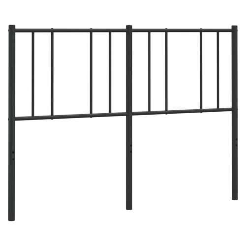 Metalno uzglavlje crno 135 cm - Crna 135 cm 1 Cijena