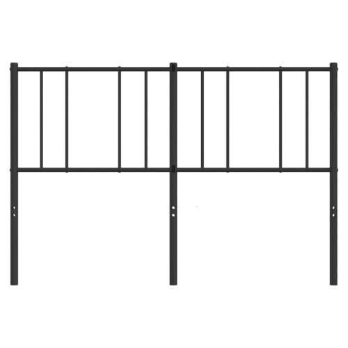 Metalno uzglavlje crno 135 cm - Crna 135 cm 1 Cijena