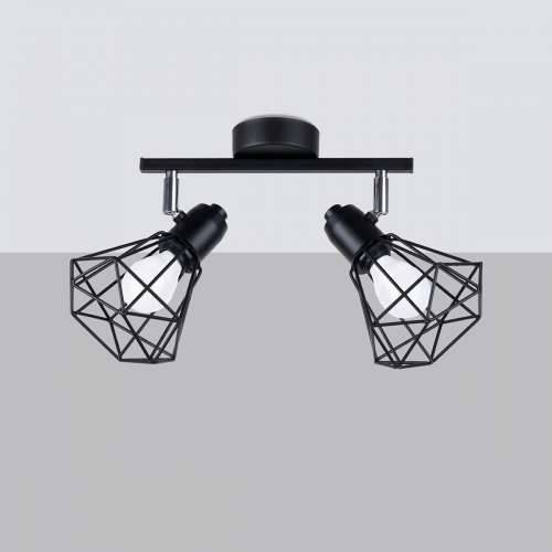 Stropna lampa ARTEMIS 2 crna Cijena
