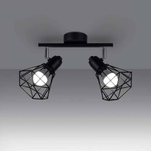 Stropna lampa ARTEMIS 2 crna Cijena