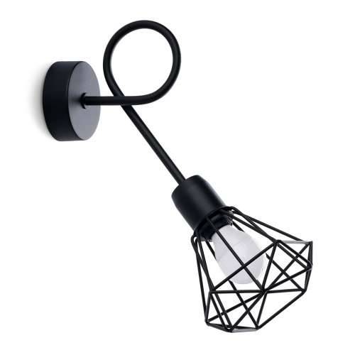 Zidna lampa ARTEMIS 1S crna Cijena