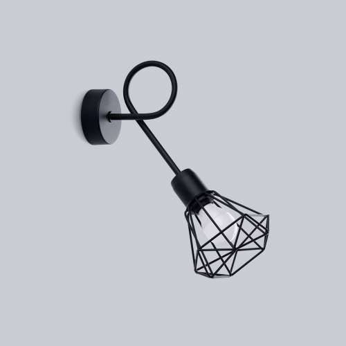 Zidna lampa ARTEMIS 1S crna Cijena