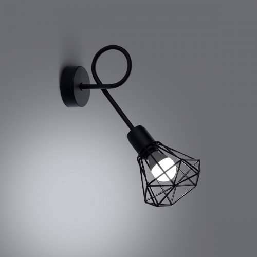Zidna lampa ARTEMIS 1S crna Cijena