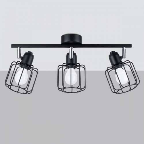 Stropna lampa BELUCI 3 crna Cijena