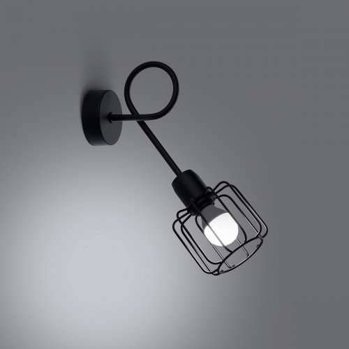 Zidna lampa BELUCI 1S crna Cijena