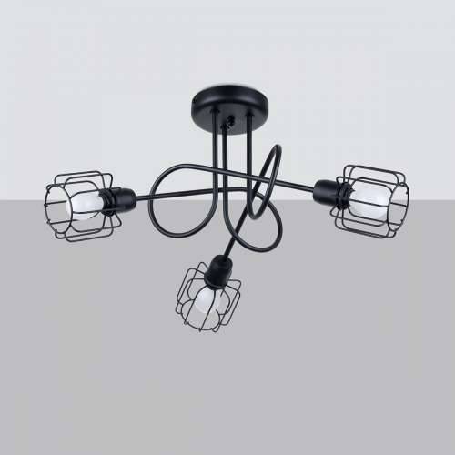 Luster BELUCI 3S crni Cijena